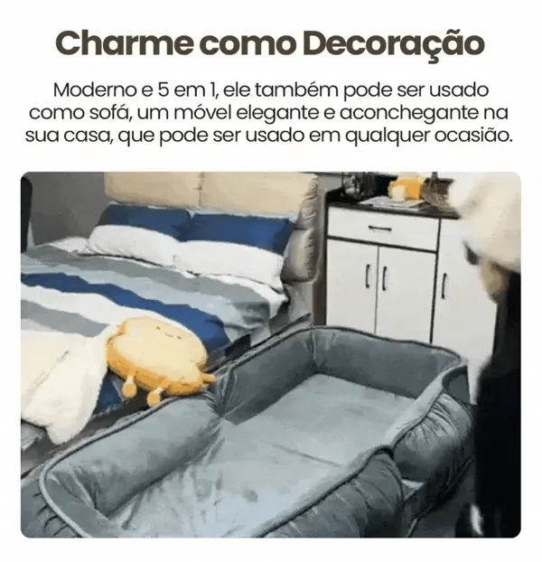 Modos de uso do sof&aacute;-cama - demonstra&ccedil;&atilde;o